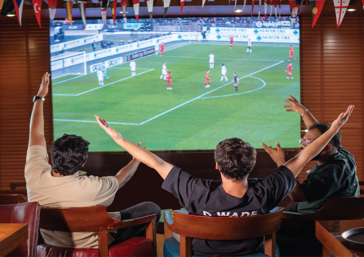 Pitch-perfect plates and FIFA action 