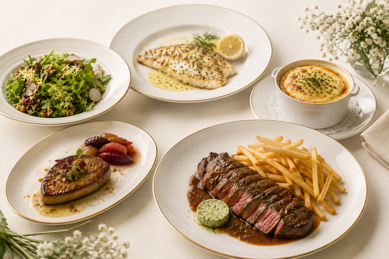 Irresistible dishes 