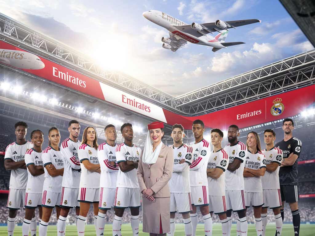 Emirates, Real Madrid extend partnership to 2031