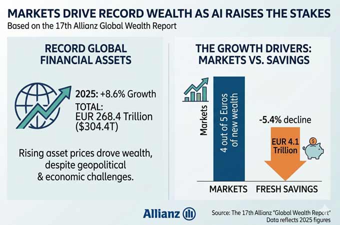 Markets drive record wealth as AI raises the stakes