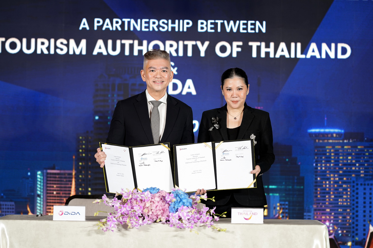 Thailand and Dida sign strategic tourism partnership