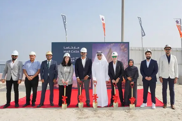 Deyaar breaks ground for its first seafront residential project in Dubai