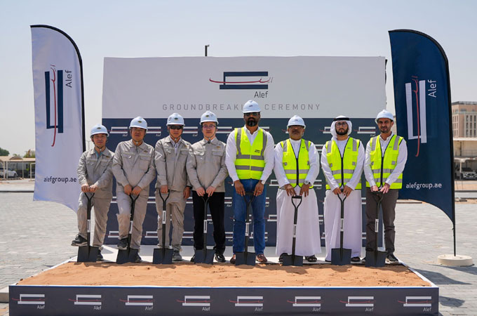 Alef Building Alef breaks ground on $299m landmark Sharjah development