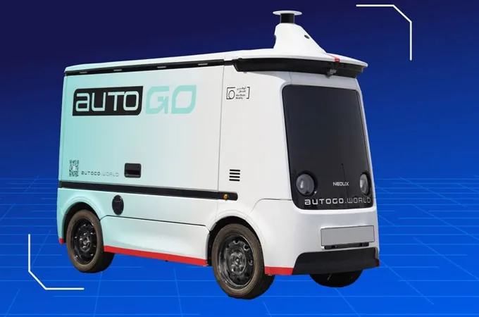 Abu Dhabi launches trial operation of autonomous delivery vehicles