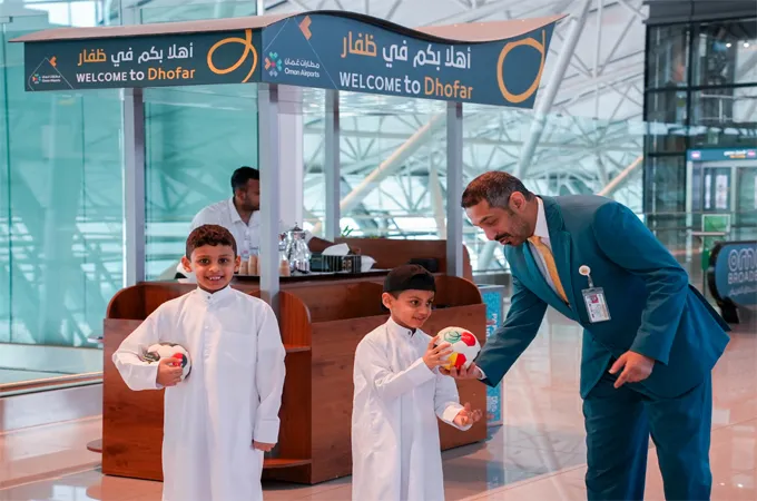 Oman Airports reports rising air traffic during Khareef Dhofar 