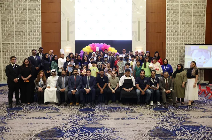 Gulf Hotels hosts group of heroes from Smile initiative