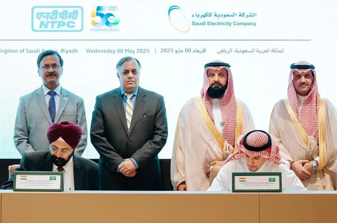 SEC, India's NTPC to set up power plant services JV 