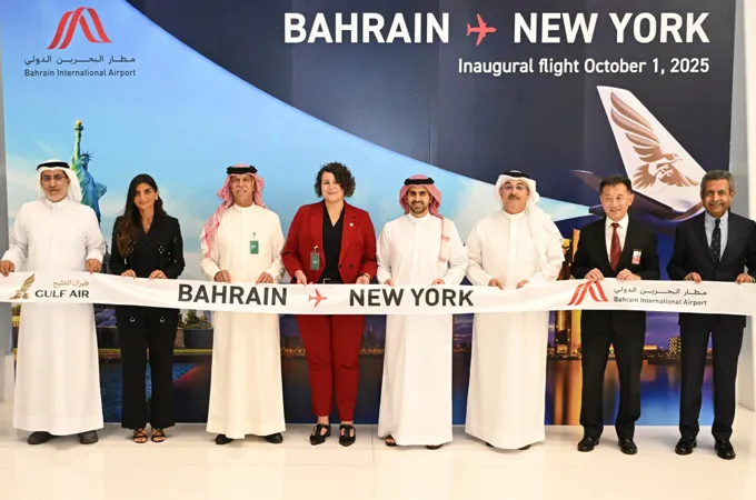 Gulf Air celebrates relaunch of direct flights to New York