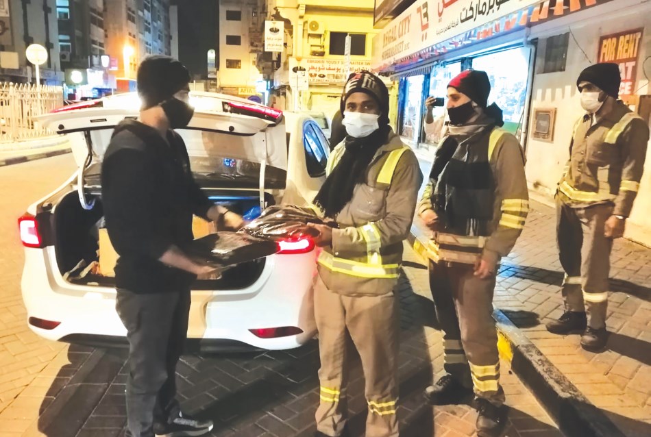 Gulf Weekly A warm gesture!