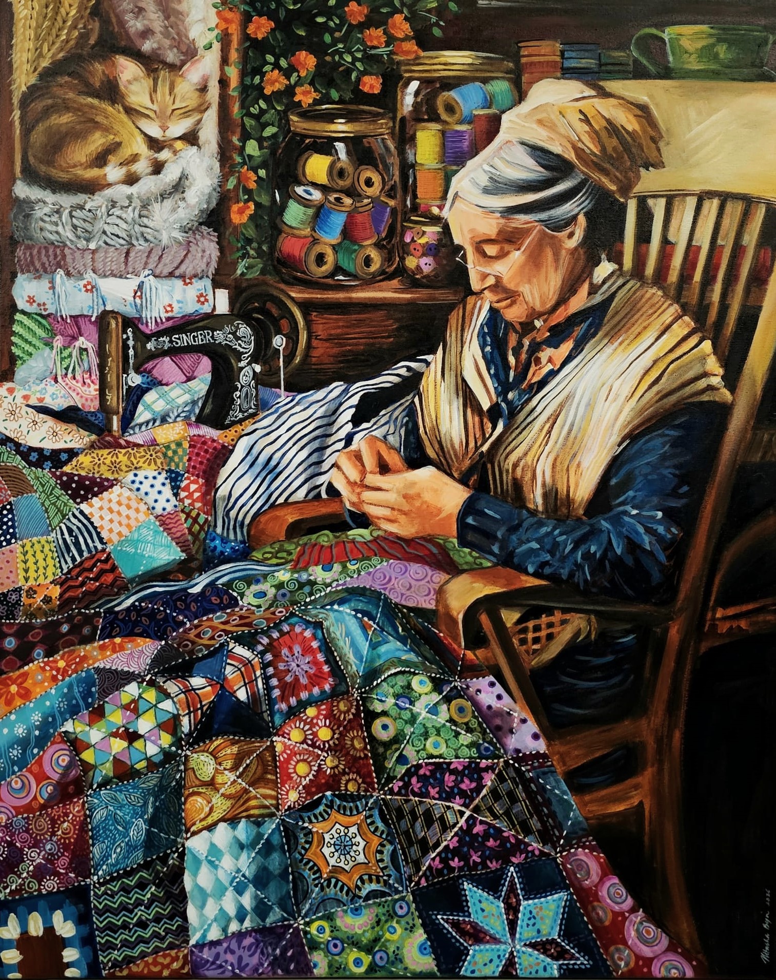 Quilt-making: Echoes in Every Stitch by Nitasha 