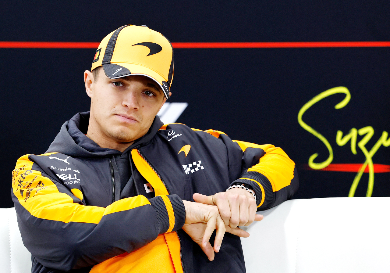 NORRIS: Under pressure