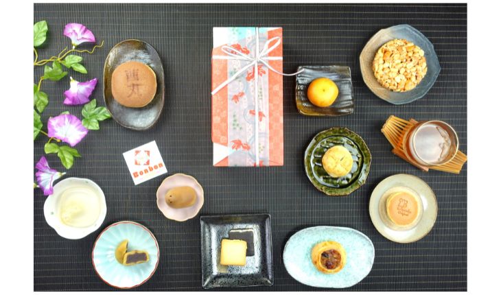 JAPAN: A selection of popular wagashi 