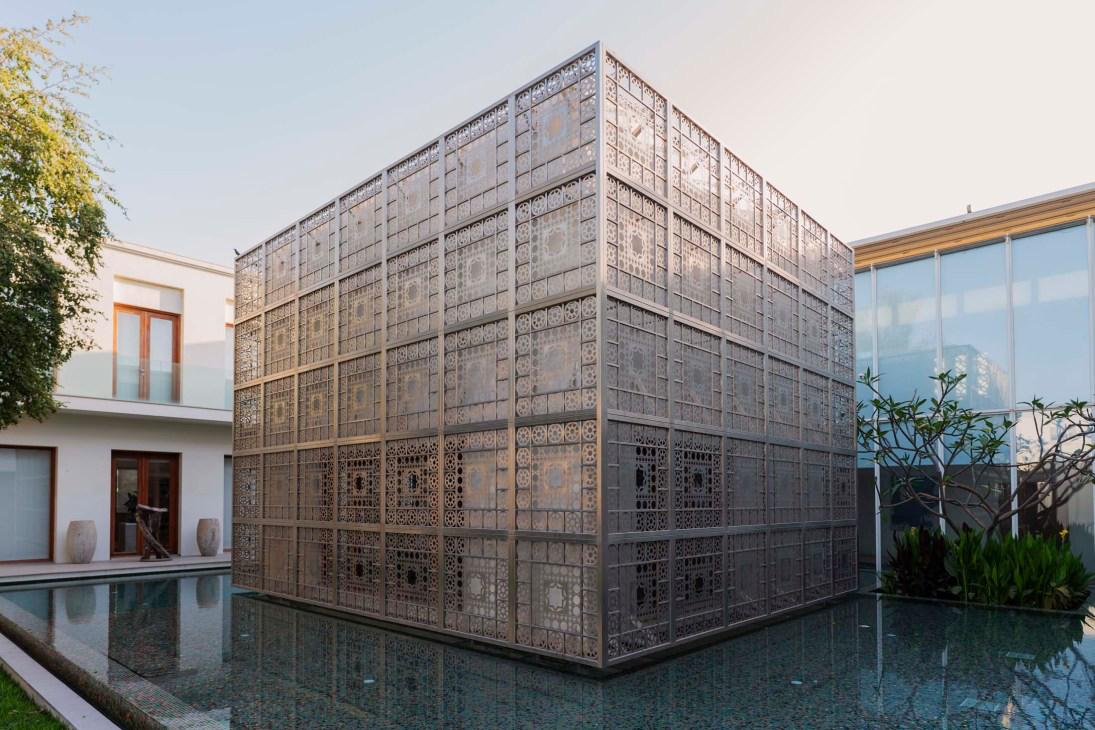Contemporary: A modern spin on the style as seen on a decorative piece at the RAK Art Foundation 