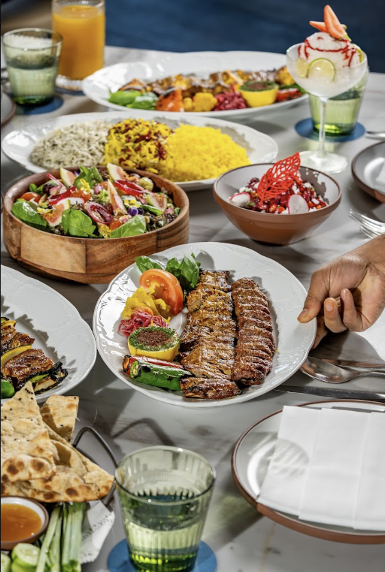 Authentic Persian cuisine at Golestan