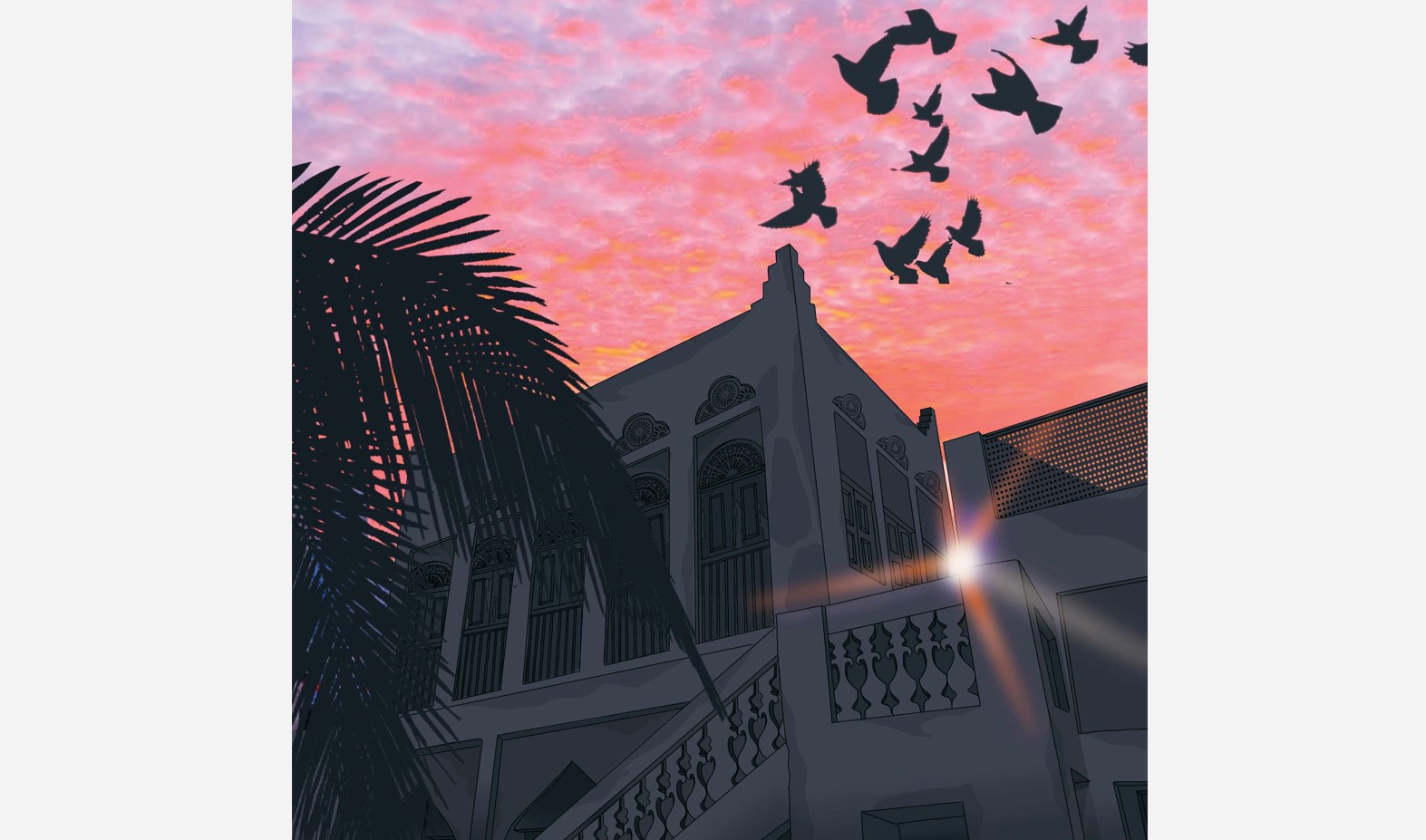 Colours of resilience, peace and hope