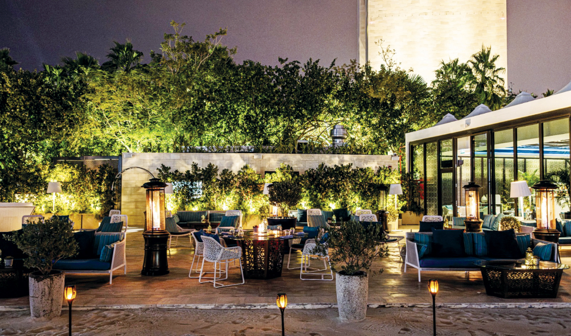 A luxurious staycation