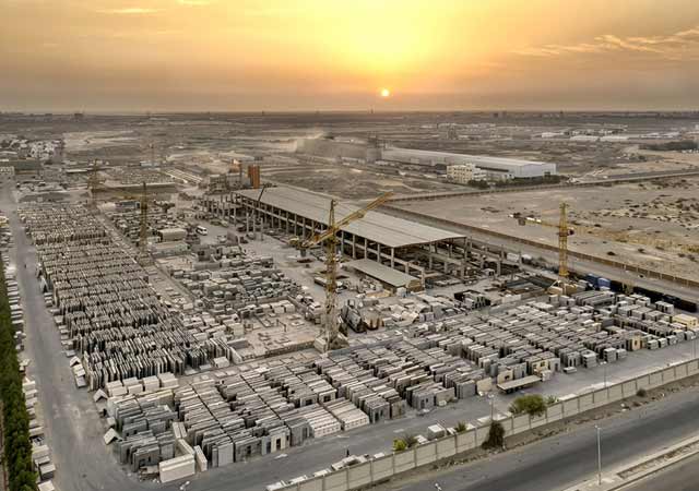 Qanbar Dywidag has expansive production facilities across the country.