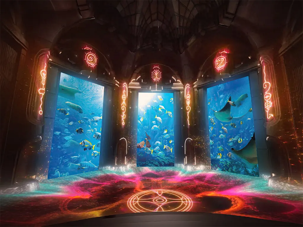 Atlantis Dubai is set to launch The Lost World Aquarium