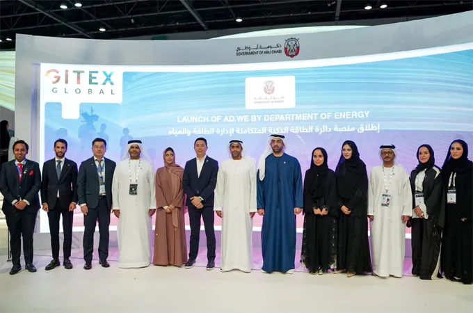 Abu Dhabi Department of Energy unveils visual identity of 'AD.WE' digital platform