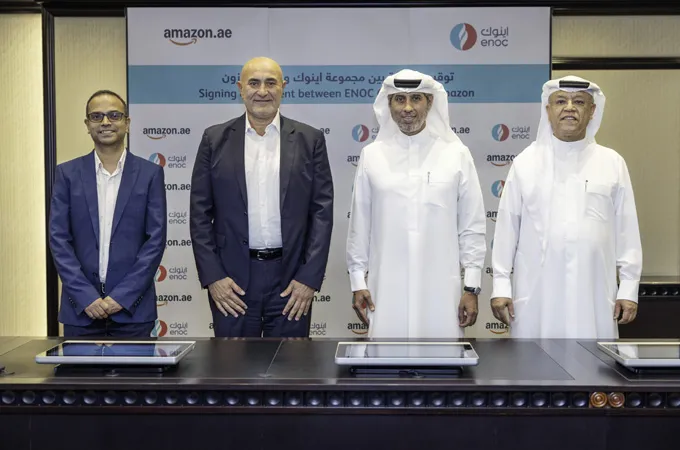ENOC teams up with Amazon to enhance UAE retail