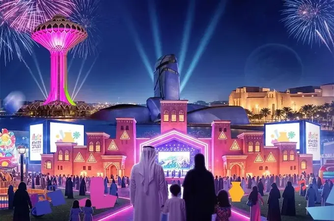 Over 1,000 drones illuminate Dhahran's sky as 'Khobar Season' kicks off