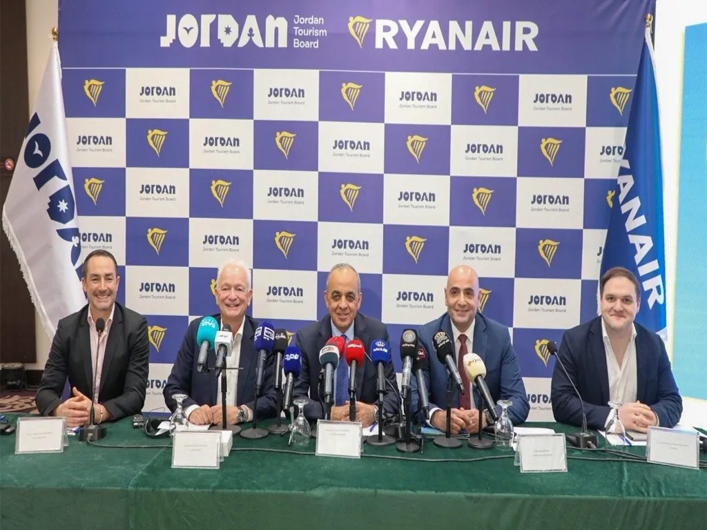 Ryanair launches record winter schedule to Amman