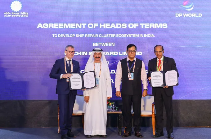 Drydocks World, CSL to develop India’s first ship repair cluster