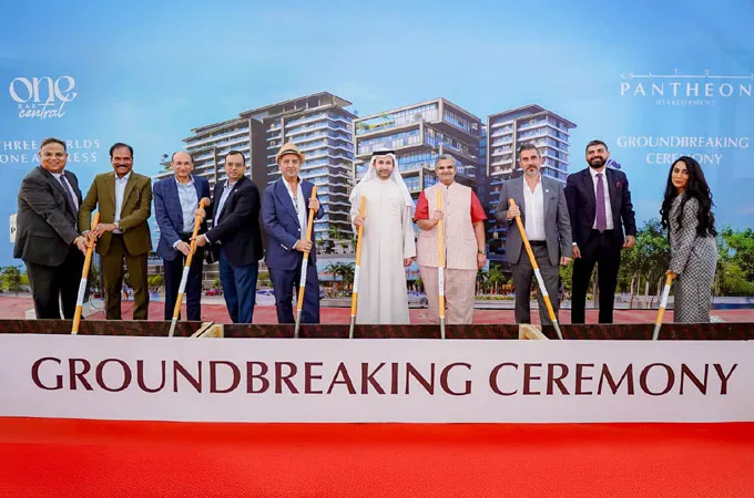 Pantheon breaks ground on landmark urban district in RAK