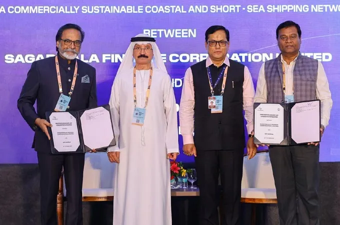 Unifeeder, Sagarmala Finance to partner for short sea shipping services in India
