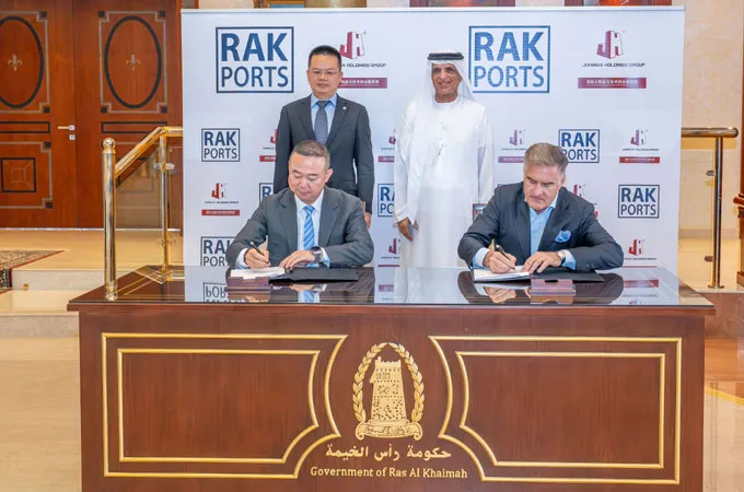 RAK Ports partners with Jianhua Holdings to launch PHC Piles facility
