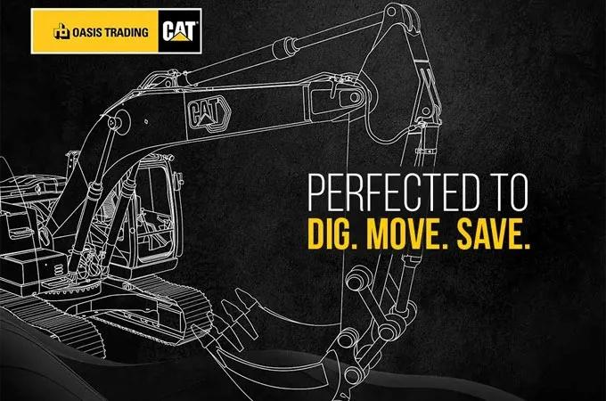Oasis Trading  to launch new Cat 345 hydraulic excavator in Muscat 