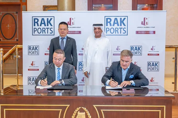 RAK Ports partners with Jianhua Holdings launch work on PHC piles facility