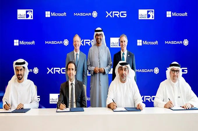 Masdar, XRG, Microsoft to enhance AI in Adnoc's value chain