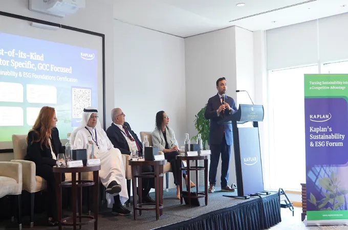 Kaplan Mena hosts Sustainability and ESG Forums in Riyadh, Dubai