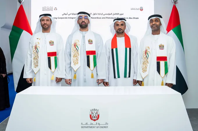 Abu Dhabi DoE signs MoU for tracking hazardous materials