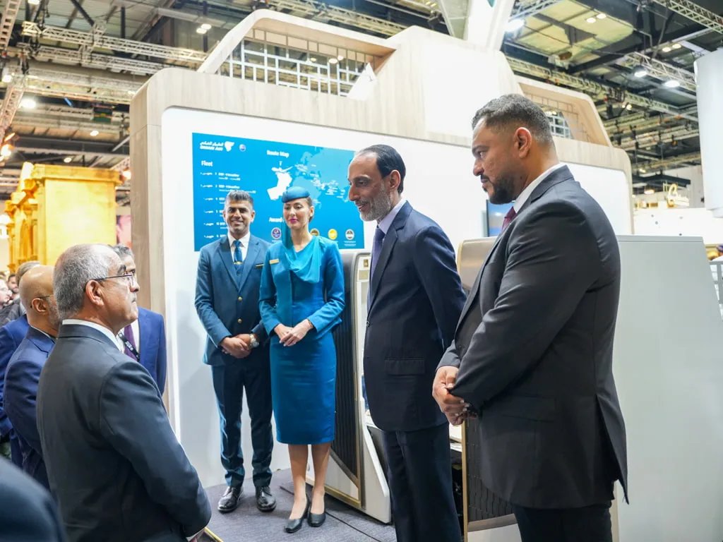 Oman Air showcases hospitality, growth at WTM 2025