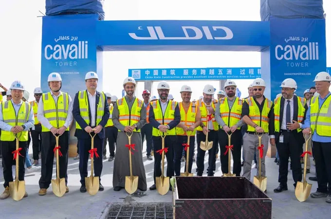 Damac tops out world’s first Cavalli-branded $272m tower