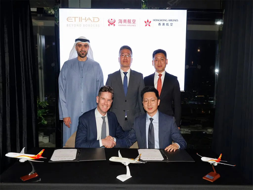 Etihad, Hong Kong Airlines launch codeshare, loyalty partnership