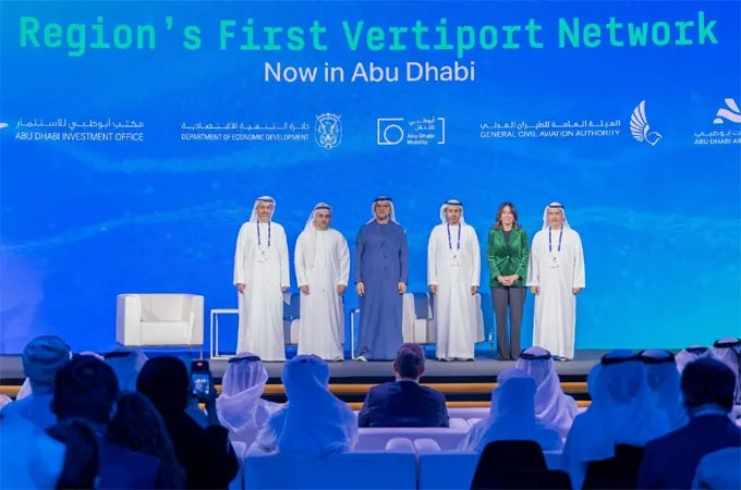 Abu Dhabi unveils vertiport network for air taxi operations