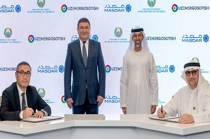 Masdar inks deal for Uzbekistan’s largest standalone BESS project