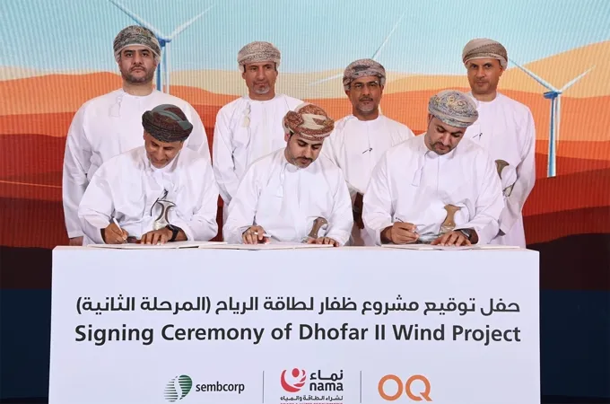 Firms sign deal for Dhofar II Wind Farm development in Oman