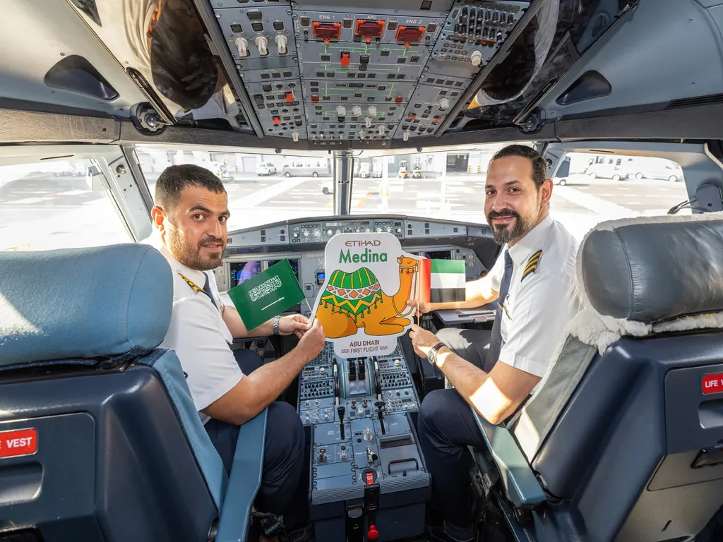 Etihad Airways launches flights to Medina