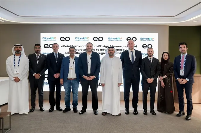 EtihadWE signs MoU with ePointZero to enhance energy sustainability
