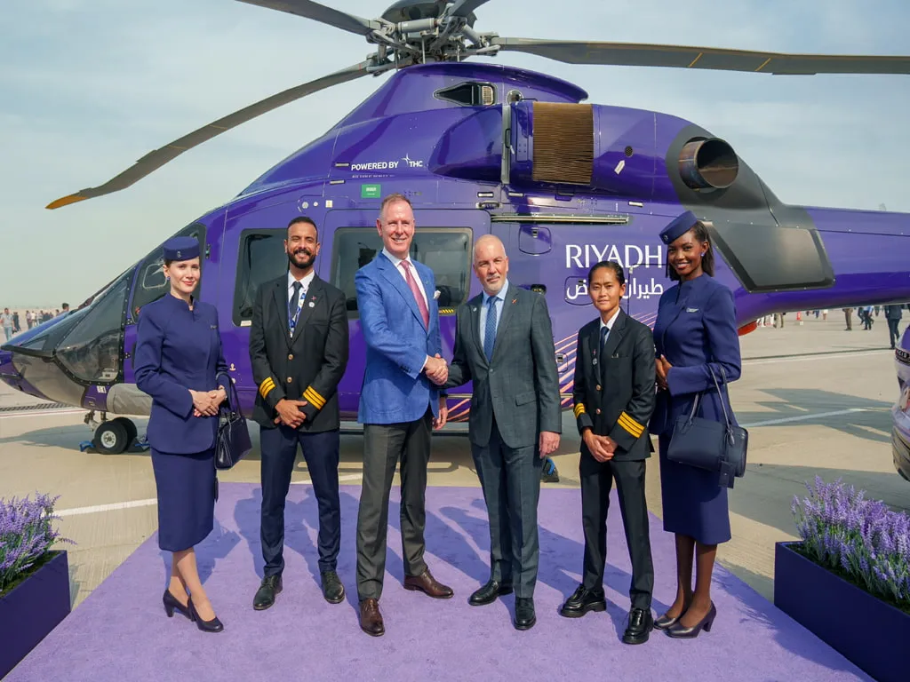 The Helicopter Company, Riyadh Air sign MoU for mobility