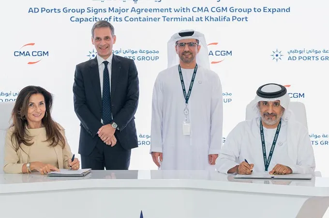 AD Ports, CMA CGM Group to expand terminal at Khalifa Port