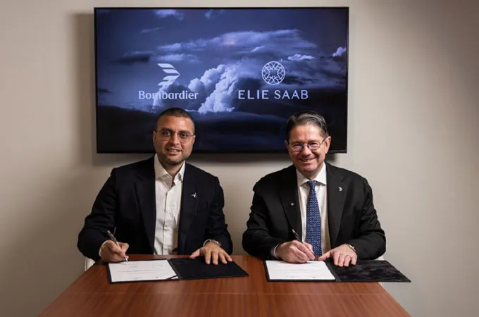 Bombardier seals strategic collaboration with fashion house Elie Saab 