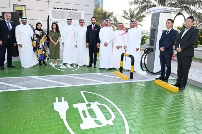 Zain Bahrain launches ultra fast EV chargers