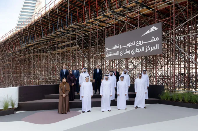 Dubai Trade Centre Roundabout revamp work 40pc completed