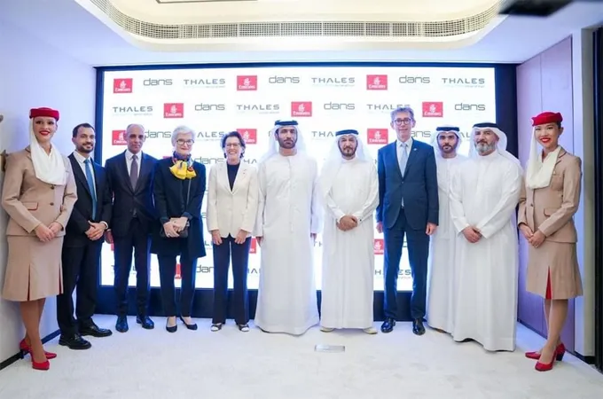 DANS, Emirates Thales sign collaborative research deal