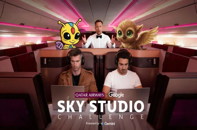  Qatar Airways, Google launch industry-first “Sky Studio Challenge”